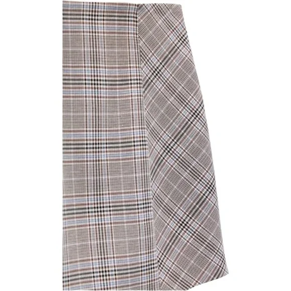 Zara Tan and Brown Pencil Mini Skirt for Work - Picture 7 of 7